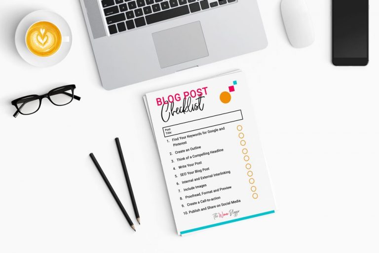 How To Write A Perfect Blog Post In 10 Simple Steps + Free Checklist ...