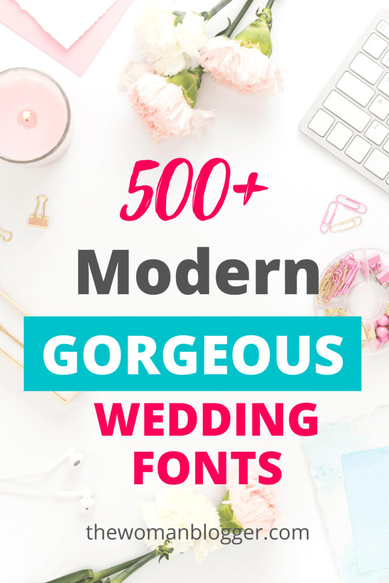 Read more about the article 500+ Gorgeous Modern Wedding Fonts